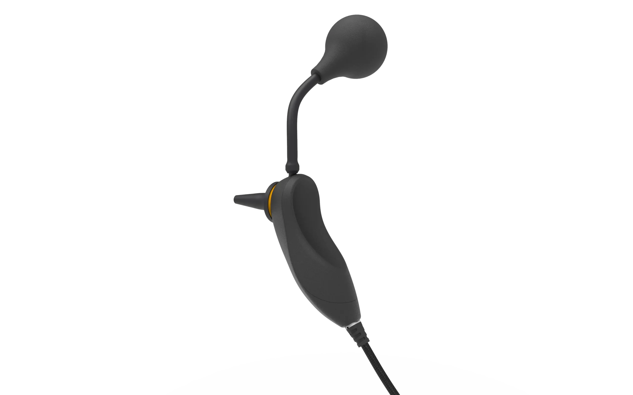 Sibbo ear puffin the digital pneumatic otoscope from back