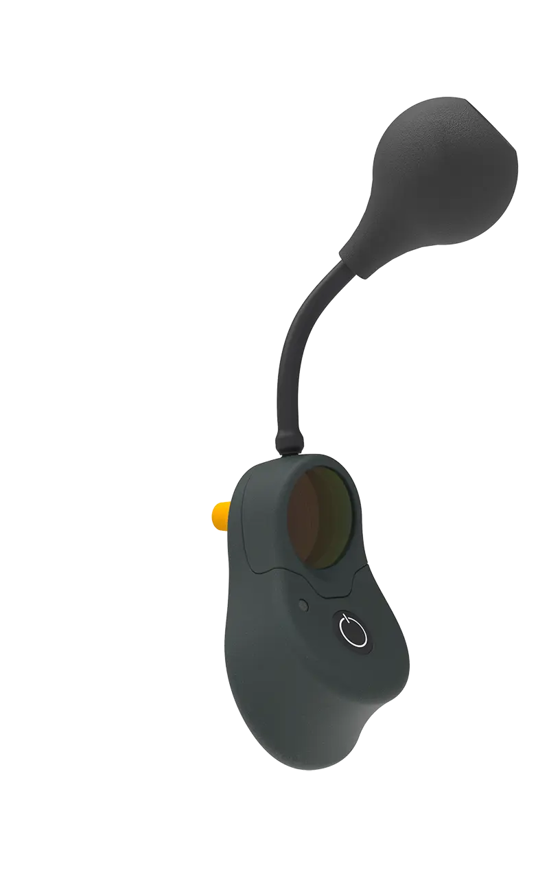 The Ear Penguin - Optical and Digital Otoscope in One Device 
